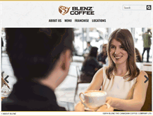 Tablet Screenshot of blenz.com